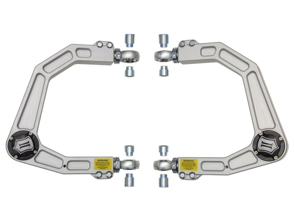 ICON 2007+ Toyota Tundra Billet Upper Control Arm Delta Joint Kit - Bull Strap