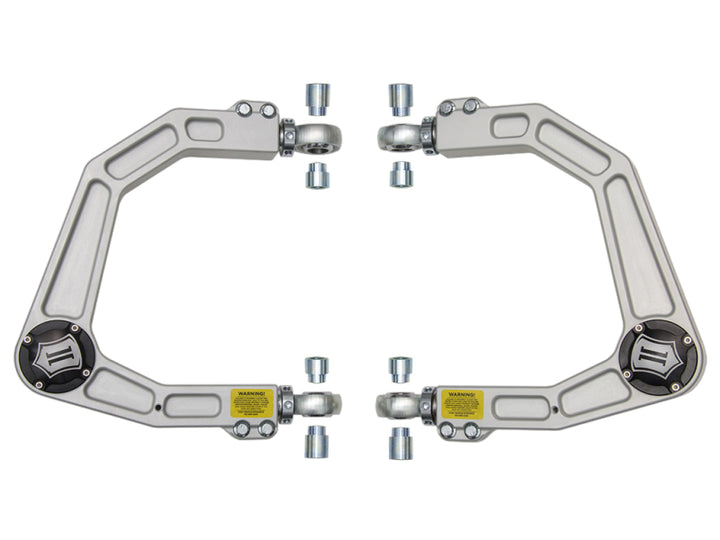 ICON 2007+ Toyota Tundra Billet Upper Control Arm Delta Joint Kit - Bull Strap