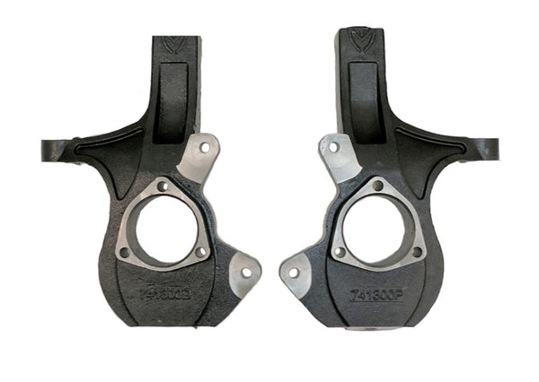 MaxTrac 07-16 GM K1500 4WD Front Steering Knuckles - Component Box 1 - Bull Strap