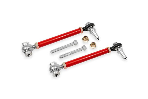 BMR 16-24 Chevy Camaro Front Double Adjustable Lower Control Arms - Rear - Red - Bull Strap