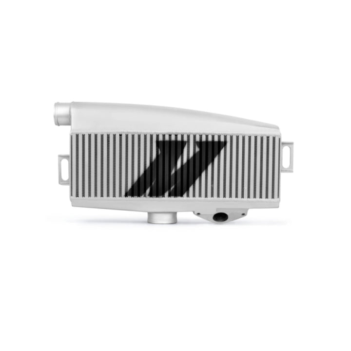 Mishimoto Subaru 02-07 WRX/04-07 STi Top-Mount Intercooler Kit - Powder Coated Silver & Blue Hoses - Bull Strap