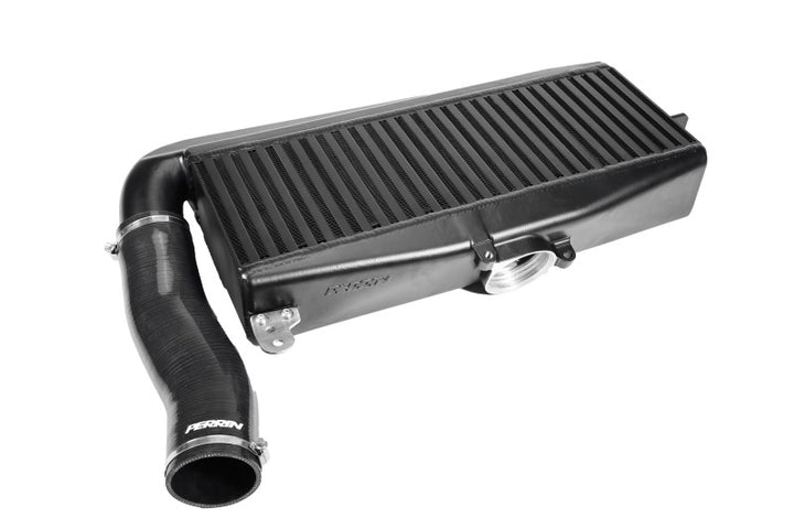 PERRIN 22-25 Subaru WRX / 19-25 Ascent / 20-25 Outback & Legacy Turbo Top Mount Intercooler - Black - Bull Strap