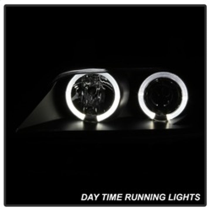 Spyder BMW Z3 96-02 Projector Headlights LED Halo Black High H1 Low H1 PRO-YD-BMWZ396-HL-BK - Bull Strap