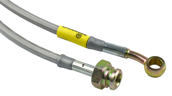 Goodridge 06-11 Honda Civic (Rear Disc Models) Stainless Steel Brake Line Kit - Bull Strap