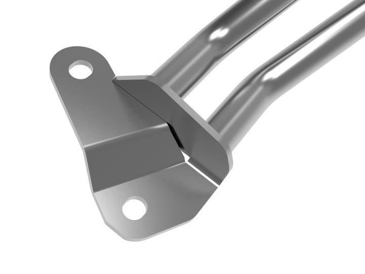 aFe CONTROL 20-22 Ford Explorer L4 2.3L (t) Tubular Steel Front Suspension Strut Brace Gunmetal Gray - Bull Strap