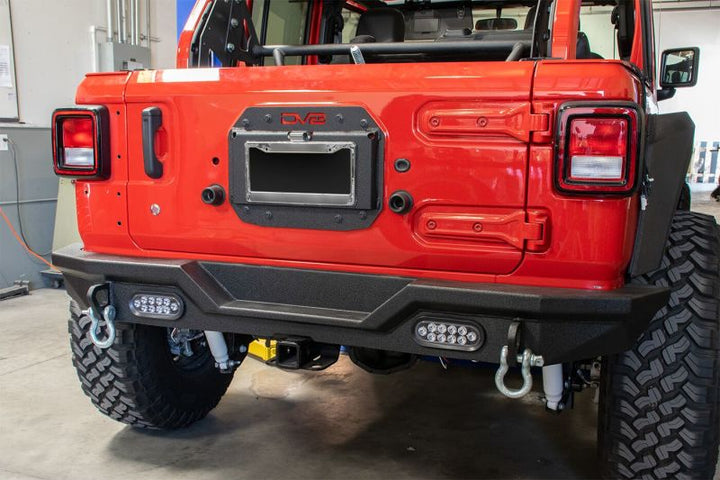 DV8 Offroad 2018+ Jeep Wrangler JL Spare Tire Delete Kit - Bull Strap