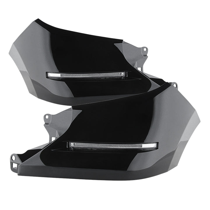 Spyder Toyota Tundra 14-16 Daytime LED Running Lights System - Blk FL-DRL-TTU2014-BK - Bull Strap
