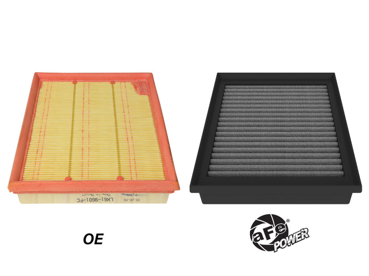 aFe 22-24 Maverick 2.5L L4 Magnum FLOW OE Replacement Air filter w/ Pro DRY S Media - Bull Strap