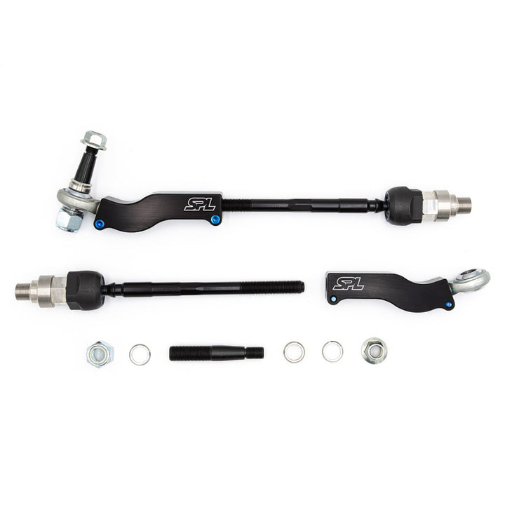 SPL Parts 89-97 Mazda Miata (NA) Tie Rod Ends (Bumpsteer Adjustable/Power Steering Rack Only) - Bull Strap