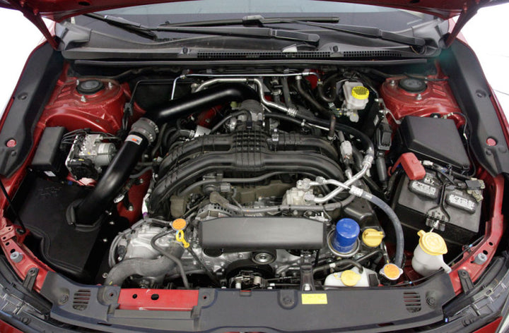 K&N 17-18 Subaru Impreza 2.0L H4 F/I Typhoon Short Ram Intake - Bull Strap
