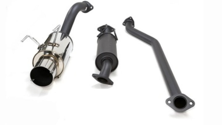 HKS HI-POWER Muffler CIVIC Si 2002 USA (SUS304 NO COATING) - Bull Strap