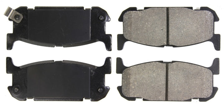 StopTech Performance 01-05 Miata w/ Sport Suspension Rear Brake Pads D891 - Bull Strap