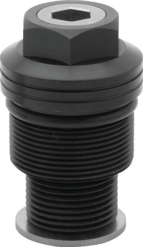 Burly Brand 39mm Fork Preload Adjuster - Black - Bull Strap