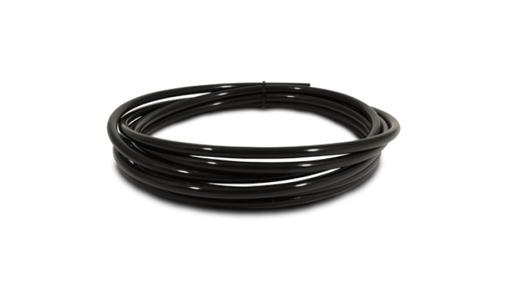 Vibrant 1/4in (6mm) OD Polyethylene Tubing 10 foot length (Black) - Bull Strap