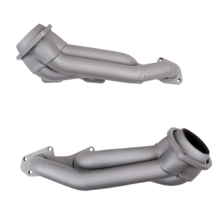 BBK 05-15 Dodge Challenger/Charger 5.7 Hemi Shorty Tuned Exhaust Headers - 1-3/4 Titanium Ceramic - Bull Strap