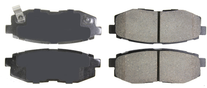 StopTech Performance 06-10 Subaru Legacy Sedan/Outback/13 BRZ / 13 Scion FR-S Rear Brake Pads - Bull Strap