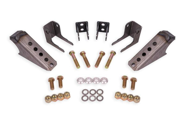 BMR 79-04 Ford Mustang Weld-In Adjustable Coilover Conversion Kit - Rear - Bull Strap