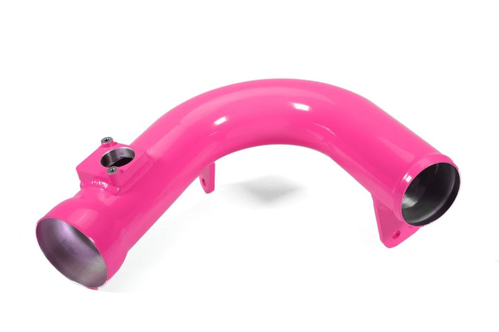 PERRIN 22-25 Subaru WRX Cold Air Intake - Hyper Pink - Bull Strap