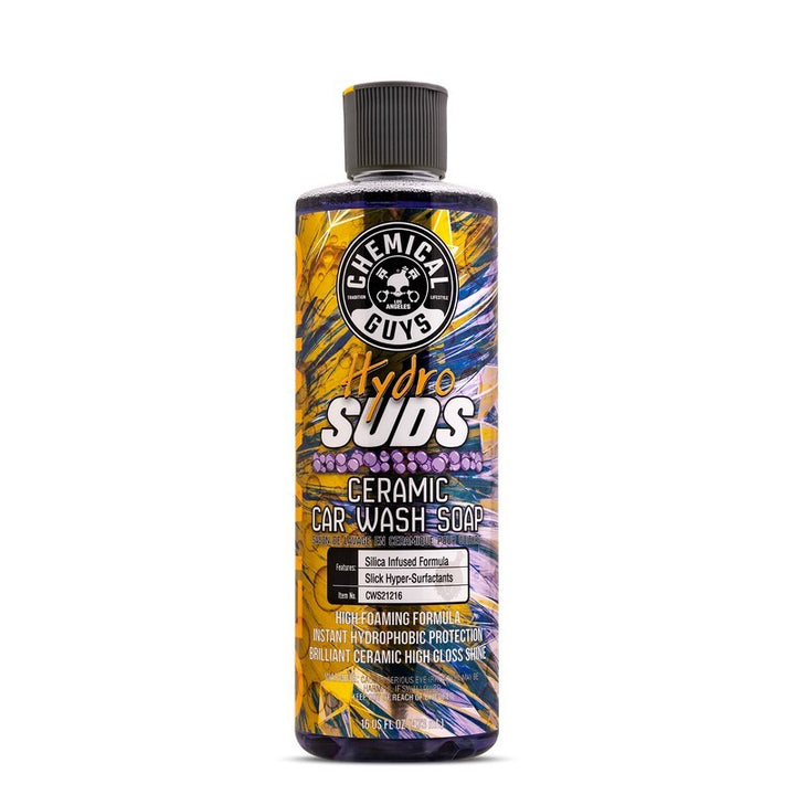 Chemical Guys HydroSuds Ceramic Car Wash Soap - 16oz - Bull Strap