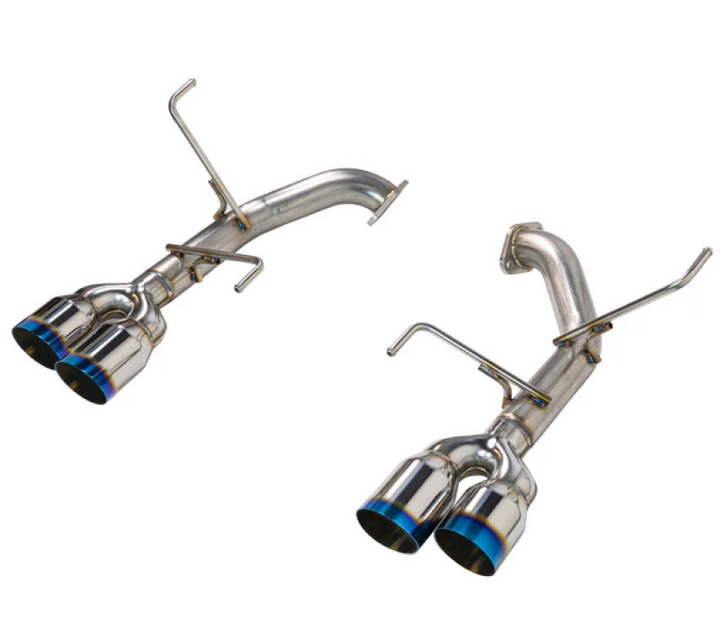 Remark 2022+ Subaru WRX (VB) 3.5in Axleback Exhaust w/ Burnt Stainless Single Wall Tip - Bull Strap