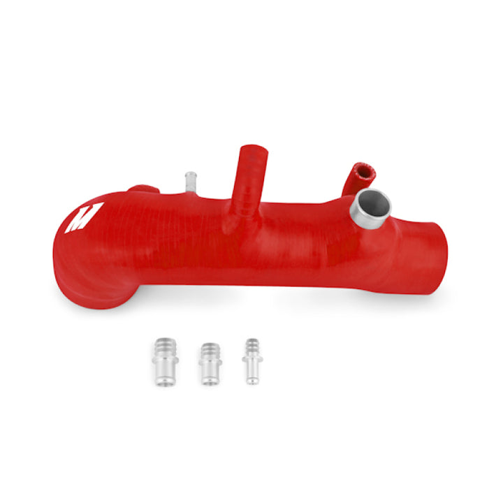 Mishimoto 01-07 Subaru WRX / WRX STI Red Silicone Induction Hose - Bull Strap