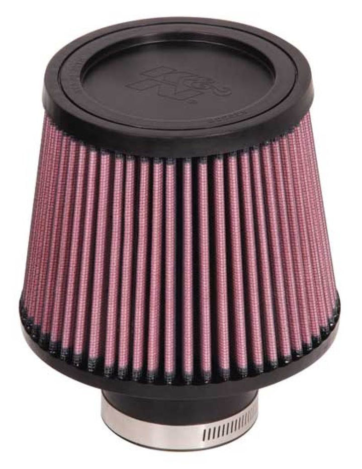 K&N Universal Rubber Filter-Round Tapered 2.5in Flange ID x 6in Base OD x 5in Top OD x 5in Height - Bull Strap
