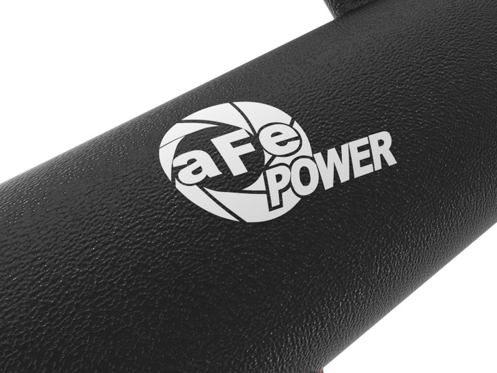 aFe BladeRunner Black 2-3/4in Aluminum Charge Pipe 2021 Toyota Supra GR (A90) I4-2.0L (t) B48 - Bull Strap