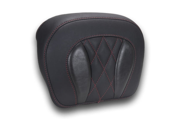 Mustang 23-25 Harley CVO Road Glide (ST) Chopped Tour-Pak Pad Black - Bull Strap