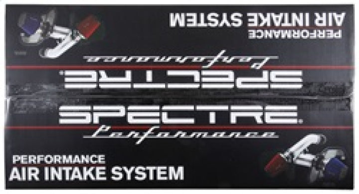 Spectre 09-17 Nissan Maxima V6-3.5L F/I Air Intake Kit - Polished w/Red Filter - Bull Strap