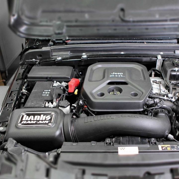 Banks Power 18-21 Jeep 2.0L Turbo Wrangler (JL) Ram-Air Intake System - Bull Strap