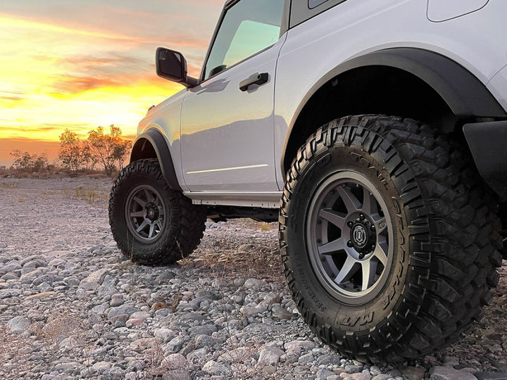 ICON 2021+ Ford Bronco 3in Lift C/O Spacer Kit - Bull Strap