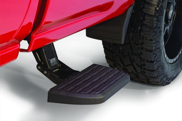 AMP Research 2014-2017 Chevrolet Silverado 1500 All Beds BedStep2 - Black - Bull Strap