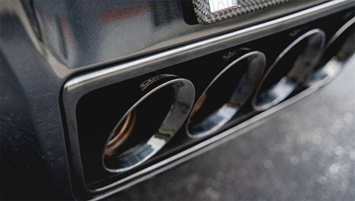 Corsa 2014-2019 Chevrolet Corvette C7 6.2L 2.75in Xtreme Valve-Back w/ Dual NPP & Quad BlackTips - Bull Strap