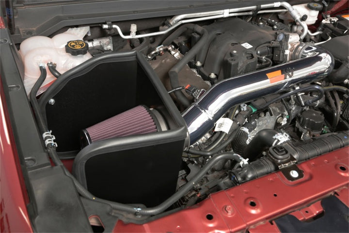 K&N 17-18 Chevrolet Colorado V6-3.6L F/I Performance Air Intake Kit - Bull Strap