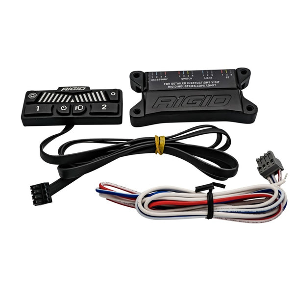 Rigid Industries Adapt Light Bar Dash Switch Panel Controller Kit - Bull Strap