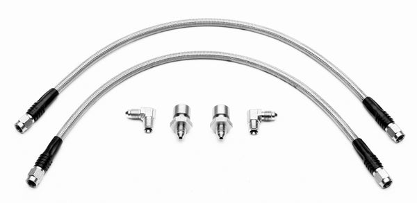 Wilwood Flexline Kit 00-03 Civic SI 94-01Integra w/Forged Dynalite Front Caliper - Bull Strap