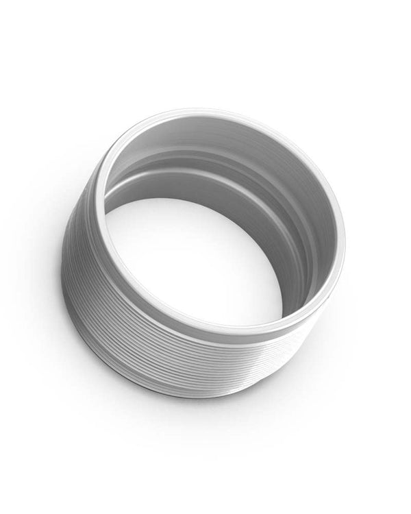 fifteen52 Super Touring Threaded Snout Anodized Silver w/Satin Clear Cover Plate - Bull Strap