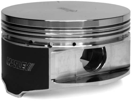 Manley Ford 4.6L Modular V8 3.552in Bore 1.220in CH -18.00 CC Piston Set - Bull Strap