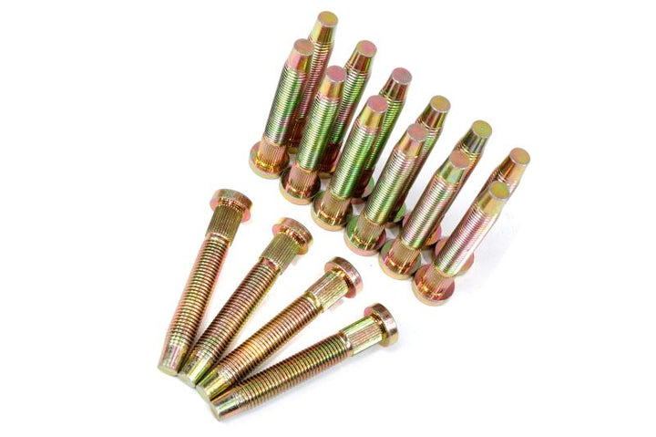 BLOX Racing Forged Extended Wheel Studs 12 x 1.5mm - Set of 20 - Bull Strap