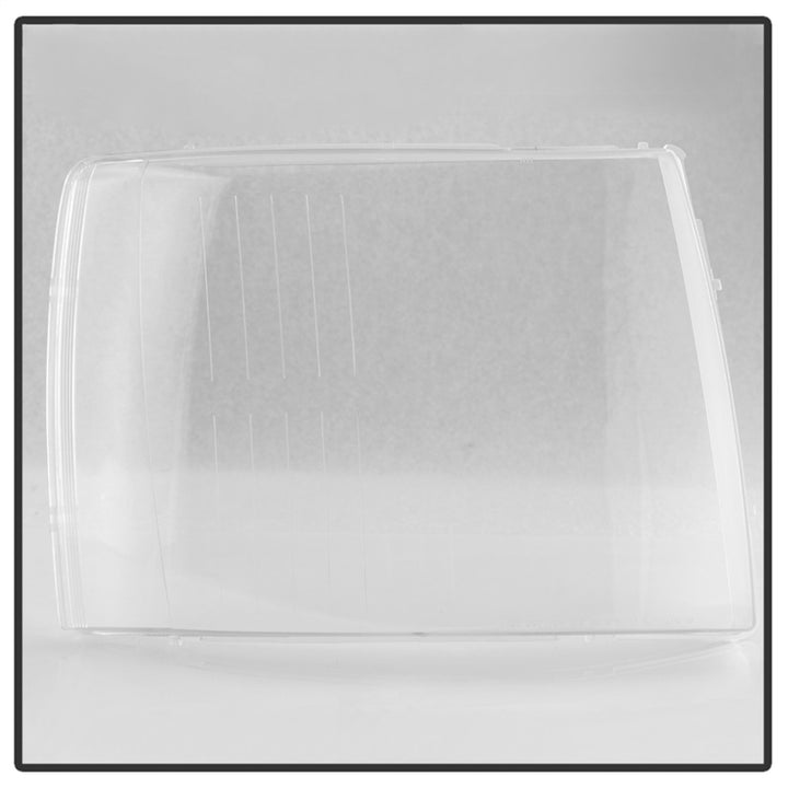 xTune 07-13 Chevrolet Silverado 1500 Headlight Lens (Pair) (HD-JH-CS07-LENS) - Bull Strap