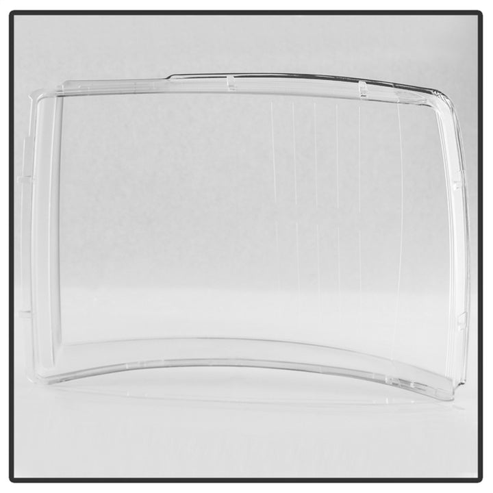 xTune 07-13 Chevrolet Silverado 1500 Headlight Lens (Pair) (HD-JH-CS07-LENS) - Bull Strap