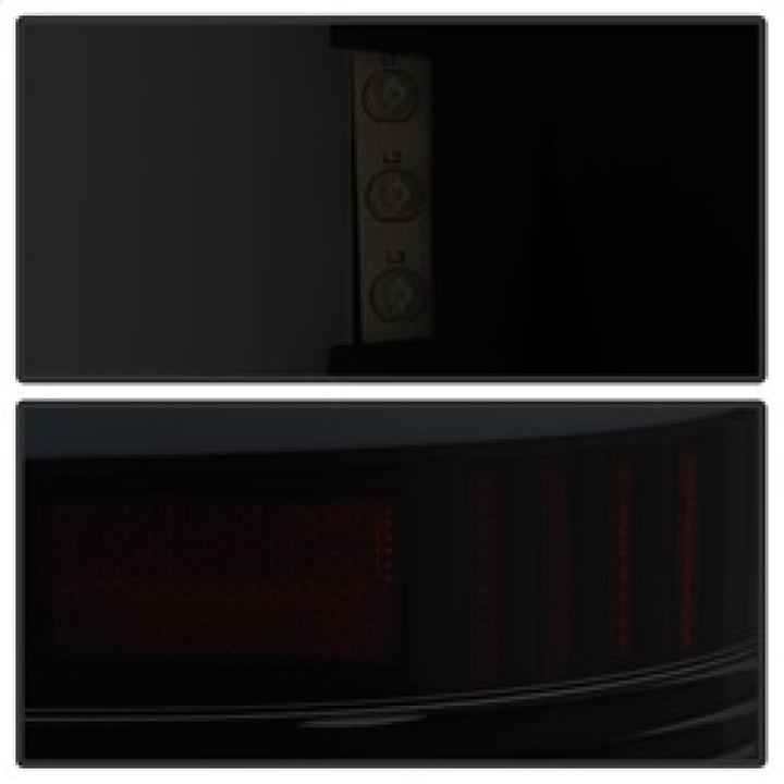 xTune 07-13 GMC Sierra 1500 LED Tail Lights - Black Smoke (ALT-ON-GS07-G2-LED-BSM) - Bull Strap