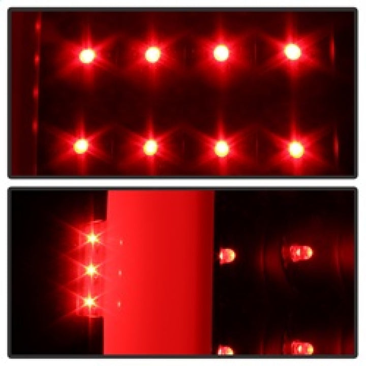 xTune 07-13 GMC Sierra 1500 LED Tail Lights - Black Smoke (ALT-ON-GS07-G2-LED-BSM) - Bull Strap