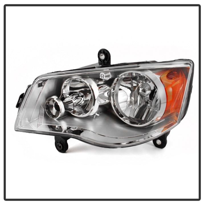 xTune 11-17 Dodge Grand Caravan OEM Style Headlights - Chrome (HD-JH-CHRTC08-AM-C) - Bull Strap