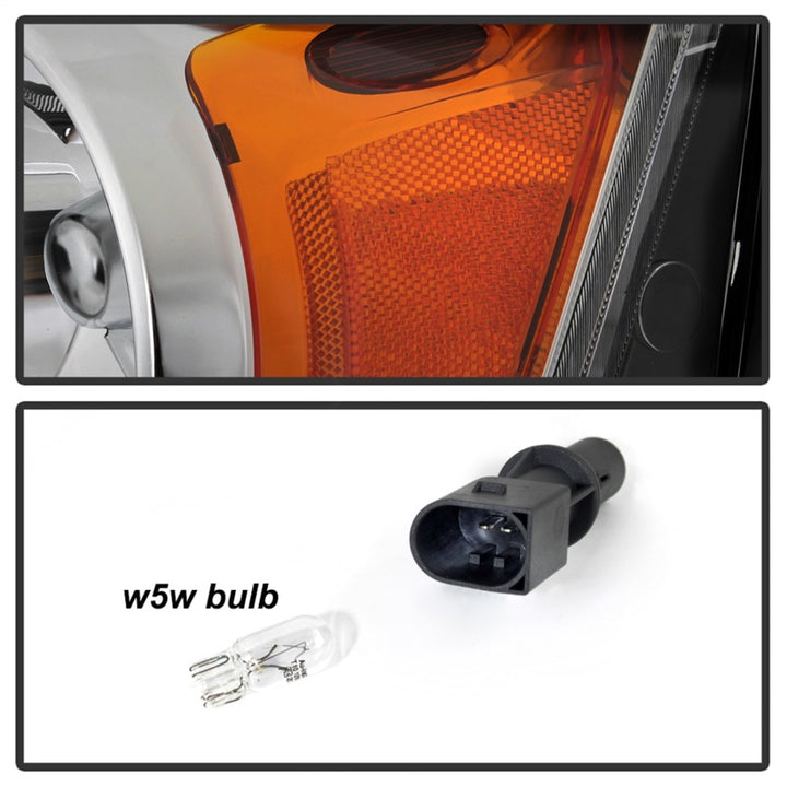 xTune 11-17 Dodge Grand Caravan OEM Style Headlights - Chrome (HD-JH-CHRTC08-AM-C) - Bull Strap