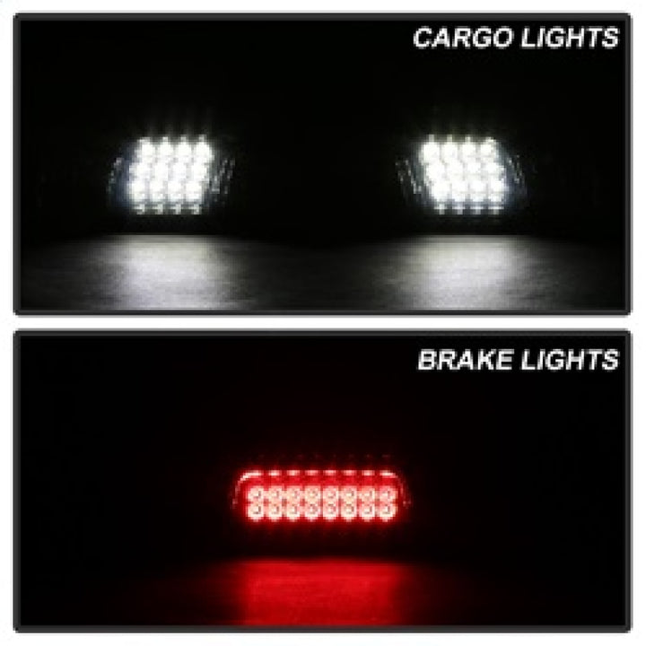 xTune 14-16 Chevrolet Silverado 1500 LED 3rd Brake Light - Smoke (BKL-CSIL14-LED-SM) - Bull Strap