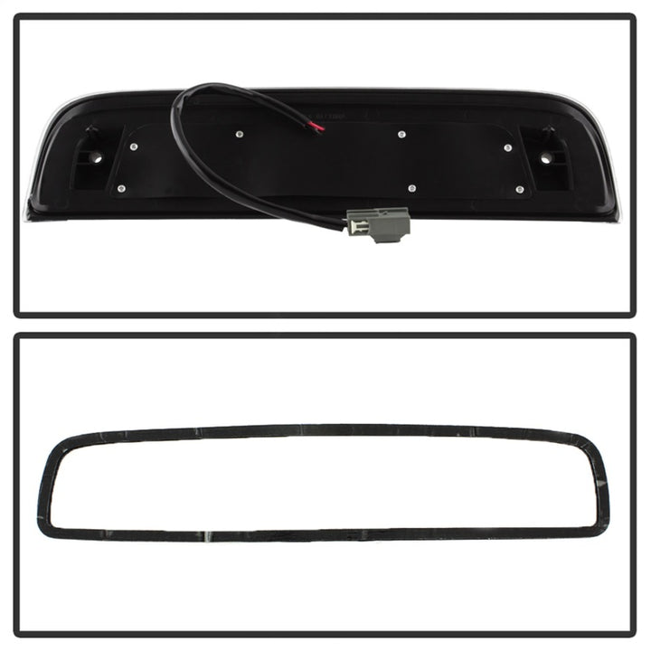 xTune 14-16 Chevrolet Silverado 1500 LED 3rd Brake Light - Smoke (BKL-CSIL14-LED-SM) - Bull Strap