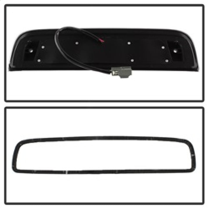 xTune 14-16 Chevrolet Silverado 1500 LED 3rd Brake Light - Smoke (BKL-CSIL14-LED-SM) - Bull Strap