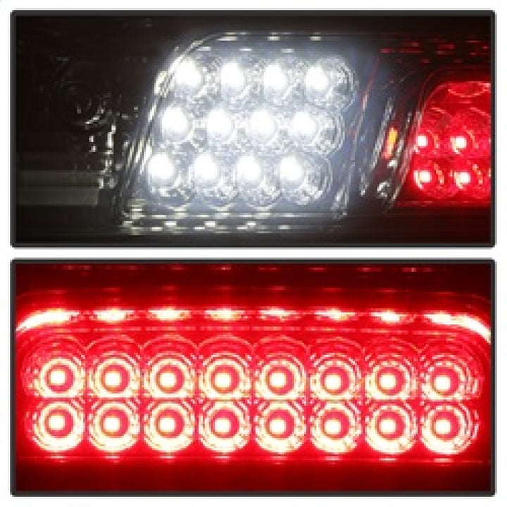 xTune 14-16 Chevrolet Silverado 1500 LED 3rd Brake Light - Smoke (BKL-CSIL14-LED-SM) - Bull Strap