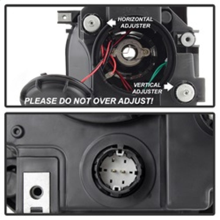 xTune 15-17 Jeep Renegade Light Bar DRL Projector Headlights -Black (PRO-JH-JREN-LBDRL-BK) - Bull Strap